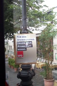 사회민주당 선거 포스터