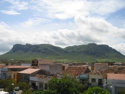 세르타웅 지역의 도시(Serra Talhada)