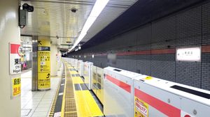 아사쿠사선 오시아게 방면 승강장 (2022년 2월 22일 촬영)