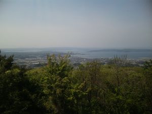 나나오시 전경(시로야마 전망대에서)