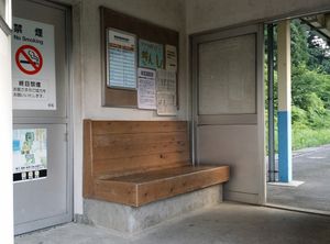 승강장 대합실 (2014년 7월)