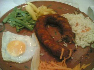 튀긴 알헤이라(Alheira)