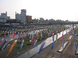 가모가와(2003년 5월 5일 촬영)