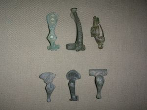 로마 시대의 피불라. 2세기 AD