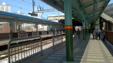 플랫폼(스크린도어 설치 전)