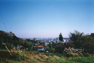 1990년 12월, 모무라에서 본 이나기역, 요미우리랜드 방향2