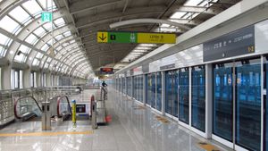 하행선 승강장 (2018년 4월)