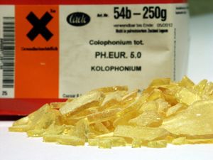 의약용 플레이크상 로진