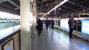 2호선 승강장 (2018년 촬영)