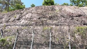 영동읍 설계리 어미실길 도로변 (현대자동차블루핸즈; 영동읍 기골로 190 북동측)