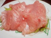 집에서 만든 악어(상어) 회