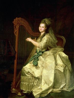 드미트리 레비츠키, 글라피라 알리모바 초상 (1776) (Dmitry Levitzky, Portrait of Glafira Alymova)