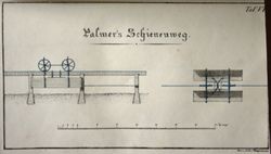 가 그린 팔머식 모노레일 도해