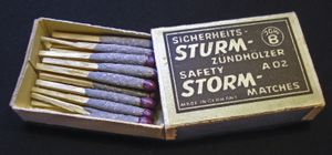 특수 폭풍 성냥