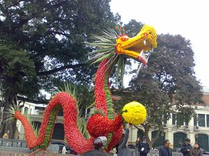 「가마솥 줄(鍋弦線)」이 용의 몸통이고, 게센누마선으로 분기되는 부분이 용의 손으로 보인다