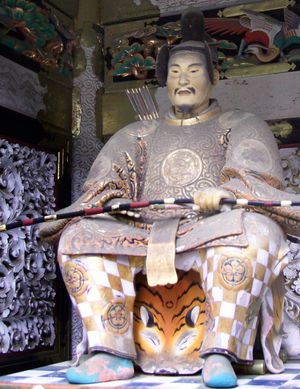 닛코 도쇼구 신궁 양명문 수신상