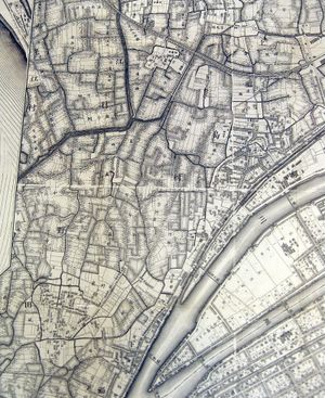 1887년 오사카 실측도