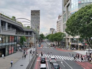 미야시타 공원과 메이지도리