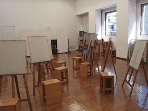 오픈 스튜디오 평면실회화 제작 워크숍이 개최됨