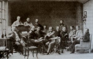 무역부장 할랄트 푸루겔름(Harald Furugelm)(사진 중앙)