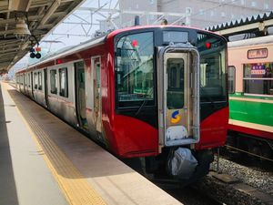 SR1계 200번대(2021년 3월 우에다 역)