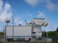 라디오존데를 자동으로 발사하는 장치, 오키나와현 미나미다이토섬