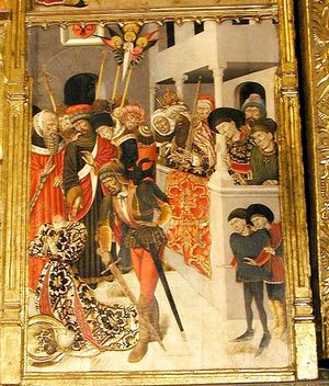 성녀 카타리나의 참수, 바르셀로나 대성당