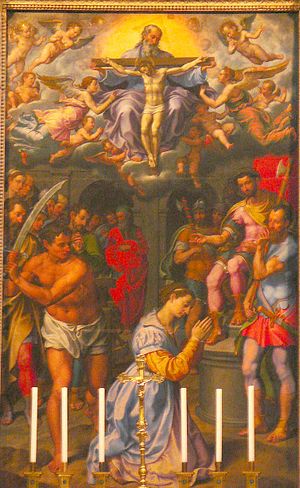 지롤라모 치톨란조, 성녀 카타리나의 순교, 산타 마리아 마조레 대성당, 로마