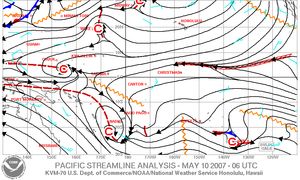 열대 태평양의 유선 분석
