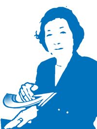 일본 수화의 "원숭이". 손등을 긁는 모습을 나타낸다.