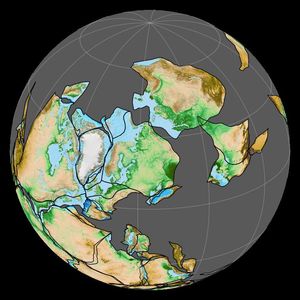 우랄 조산 운동과 로라시아 형성 (3억 년 전)