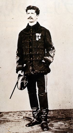 1869년 당시 프랑스 포병 장교