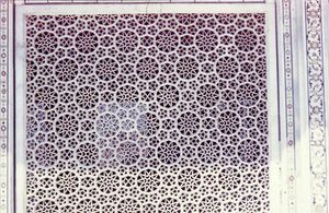 타지마할 타일 무늬