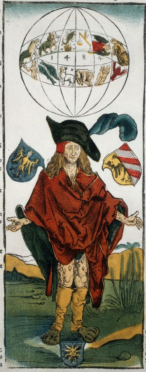 알브레히트 뒤러, "매독에 걸린 남자" (1496)