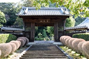 이누야마 성 우치다 고문이 이축된 수선사(이누야마시)(즈이센지) 산문