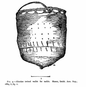 낚시 도구를 휴대하기 위한 알류샨 지갑