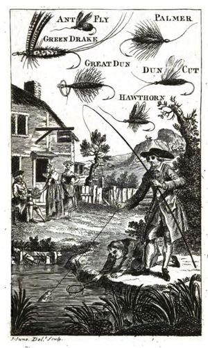 리처드 브룩스의 낚시의 기술(The Art of Angling), 1790년판 표지