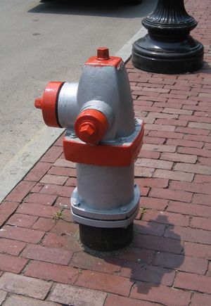 벽돌 보도, 매사추세츠주 케임브리지, 미국