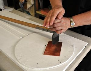 로커를 사용하는 모습