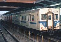 전철화 이전에 사용되었던 키하35계(1988년경, 하시모토역)