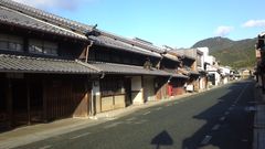 미노마치(美濃町) 우다츠가 아가루(うだつの上がる) 마을 풍경