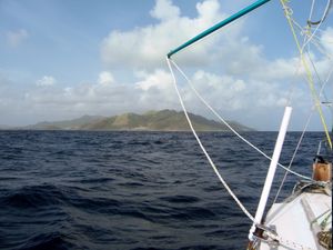 바다에서 본 생마르탱(Saint-Martin)