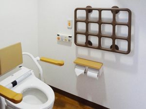 화장실 내 편리한 난간