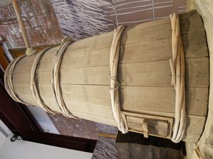 장뇌를 추출하는 증류솥