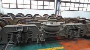 무궁화호 객차용 KT-23 대차