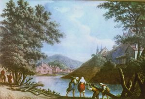 루이지 마이어의 에칭으로 묘사된 피테슈티 (1793년)