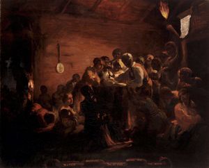 시간을 기다리며(Waiting for the Hour)(1863) 윌리엄 톨만 칼턴