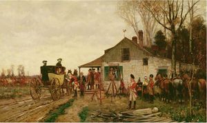 초소 통과하기(1881) 알프레드 워즈워스 톰슨