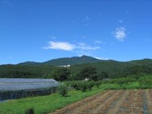 마을 서부의 쓰쿠바산