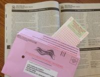 캘리포니아주 일반 선거 우편투표 용지(2012년)와 후보자, 법안 등 선거 항목에 대한 공식 가이드